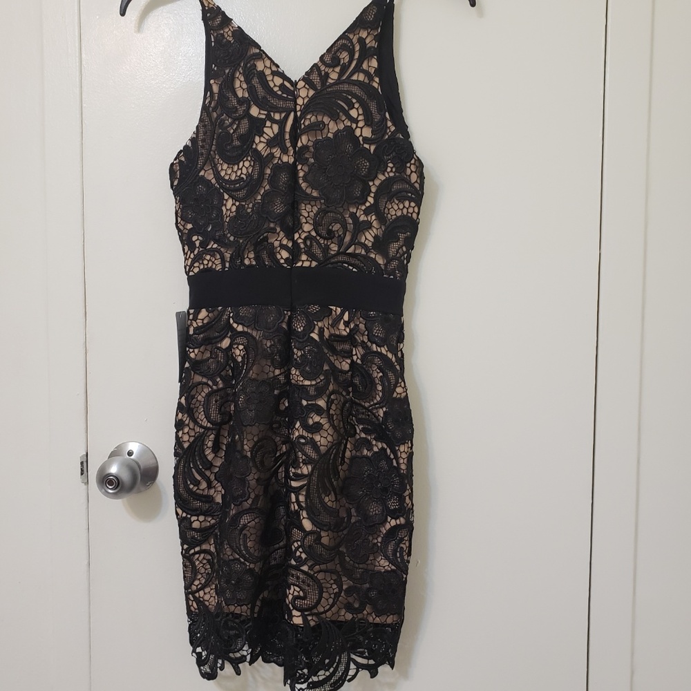 Dress The Population lace mini dress XS - Picture 2 of 8